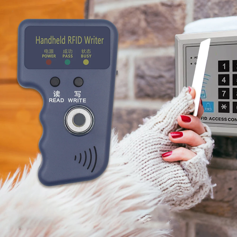RW1990 125KHz TM Kopierer RFID Duplicator Reader TM1990 ibutton DS-1990A I-Button Handheld für T5577 EM4305 CET5200 TM Chipkarten