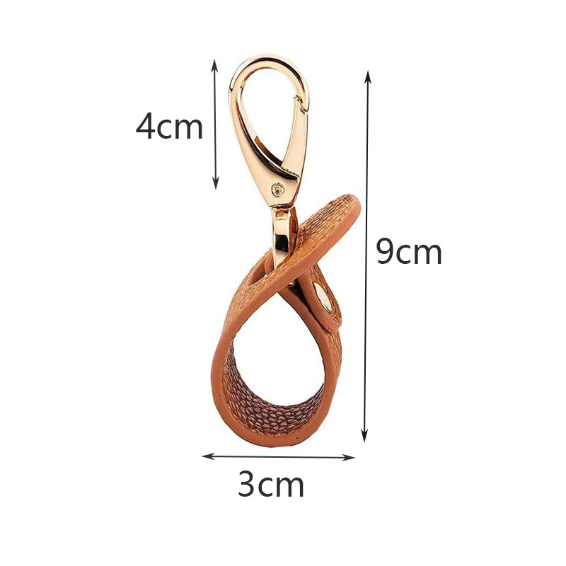 Travel Hat Clip Leather Simple Golf Baseball Hat Clip Summer Hat Strap Towel Glove Storage Wallet Buckle Hands-free Latch Clip