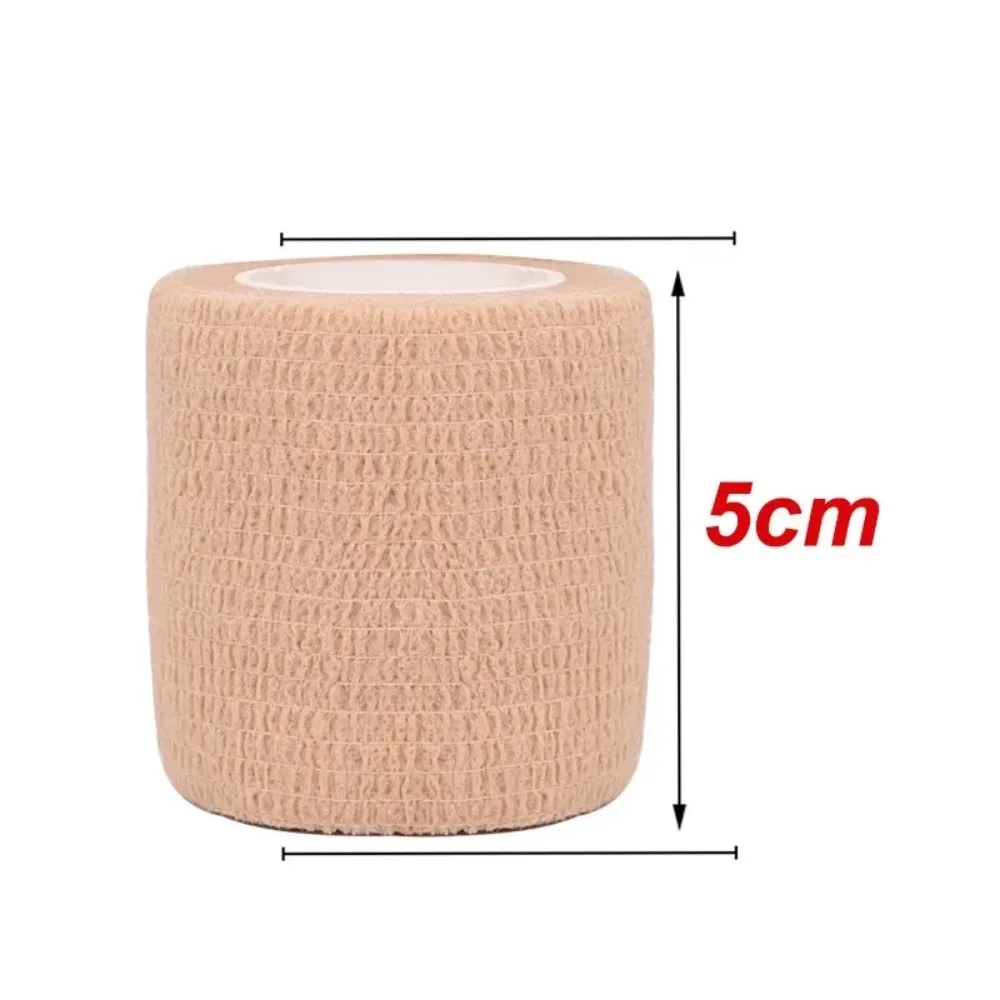Nastro avvolgente per benda elastica autoadesiva sportiva colorata beige 4,8 m Elastoplast per cuscinetti di supporto per ginocchio, dito, caviglia, palmo, spalla