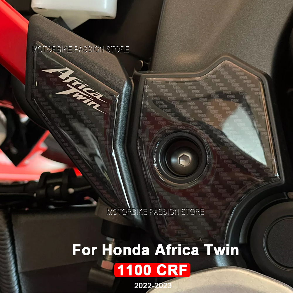 Аксессуары для Honda Africa Twin 1100 CRF, защитная наклейка для мотоцикла, боковая подставка для ног, 3D гелевая наклейка из эпоксидной смолы 2022-2023