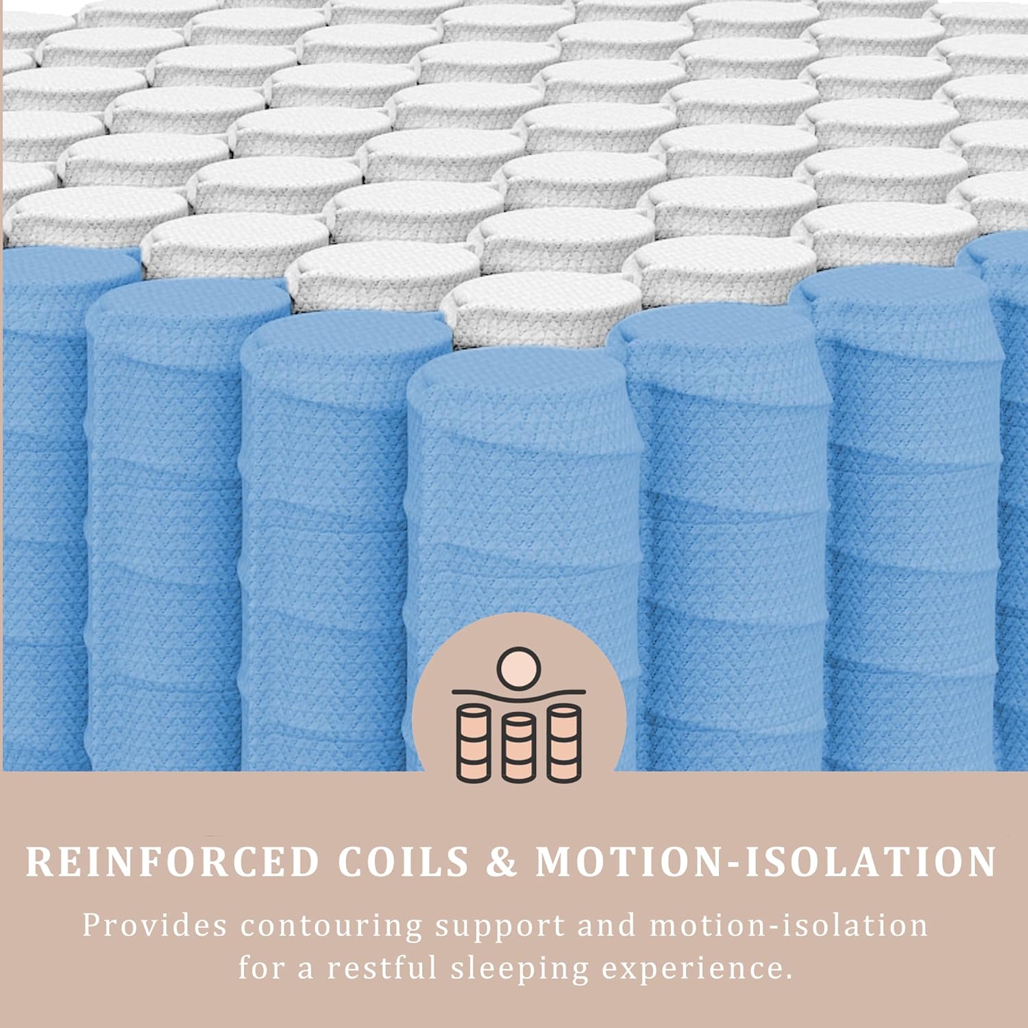 BedStory 12 Inch Full/King Hybrid Gel Memory Foam Mattress, Queen Size Mattress with Breathable Fabric for Comfortable Sleep