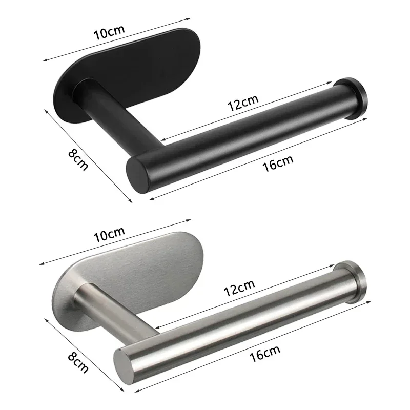 Wc Papier Halter Perforierte Wand-Montiert Papier Rollen Halter Ablage Wc Organizer Telefon Stehen Bad Zubehör