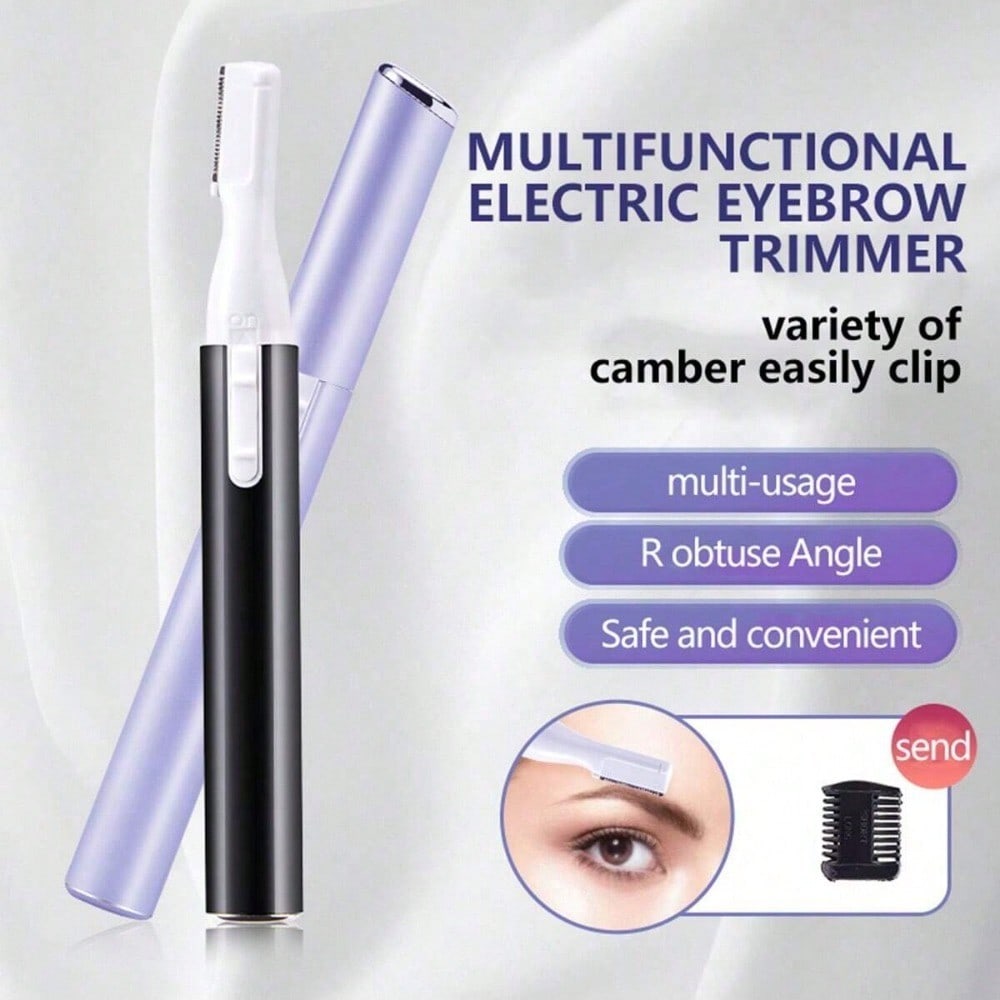 Electric/Battery Operated Women's Eyebrow Trimmer Shaver Hair Remover Beauty Grooming Tool