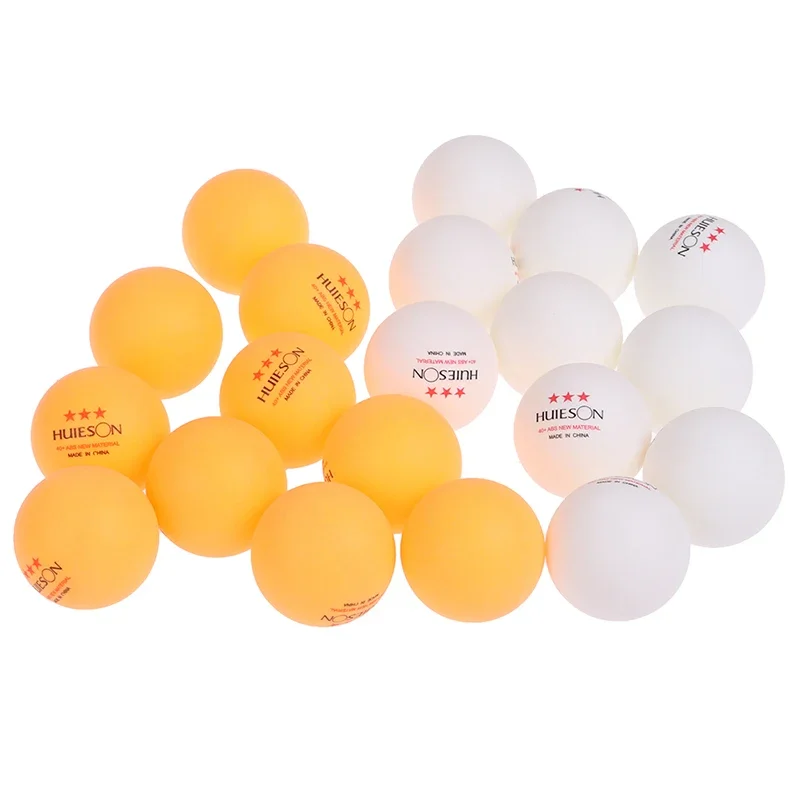 10 peças bola de tênis de mesa 40 + mm de diâmetro 2,8g 3 estrelas bolas de pingue-pongue de plástico ABS