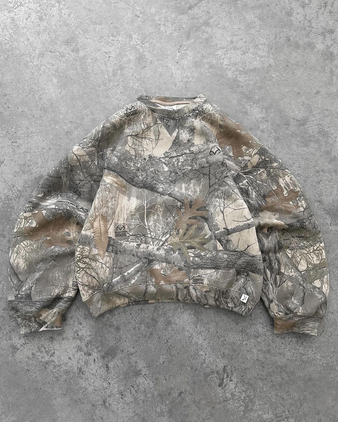 Streetwear Camouflage Zwei-stück Set Europäischen Amerikanischen Harajuku Zipper Hoodie Y2K Pullover Lose Jogginghose Beiläufige Breite Bein Hose