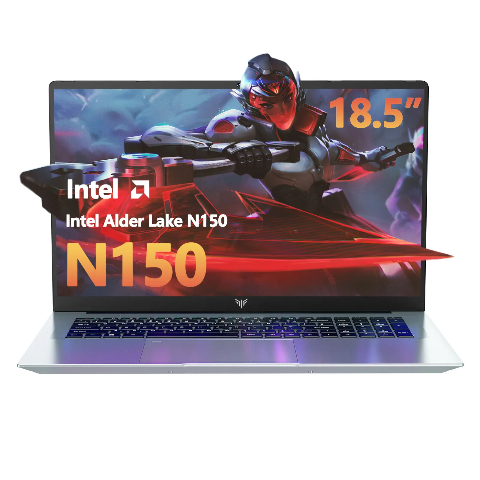 ACEMAGIC Computer portatile Windows 11 PRO 18.5 "Display FHD processore Quad-Core Intel N150 16GB DDR4 RAM 512GB SSD WiFi 5 Laptop