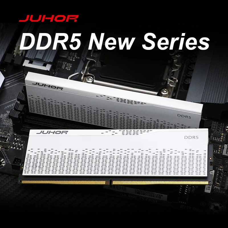 Juhor ddr5 16gb 4800mhz 5600mhz 6000mhz 6400mhz 6800mhz 7200mhz ddr5 ram udimm para computador pc desktop memória ram ddr5