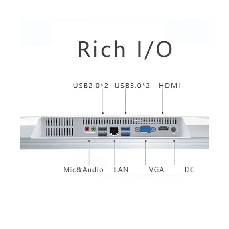 21.5 inch i3 i5 i7 i9 aio all in one pc desktop computer