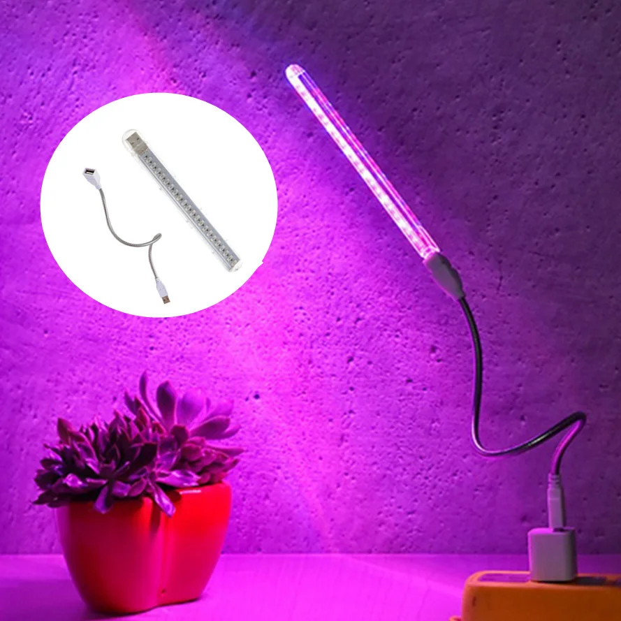 Luz Led de cultivo, suplemento de interior, lámparas de cultivo de plantas, lámpara Phyto de invernadero, luz de cultivo hidropónica roja y azul
