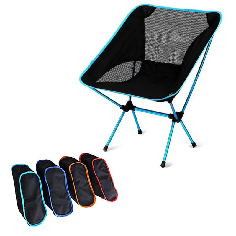 Sillas plegables compactas y ligeras para acampar, silla plegable portátil para exteriores, playa, pesca, senderismo, picnic, viajes