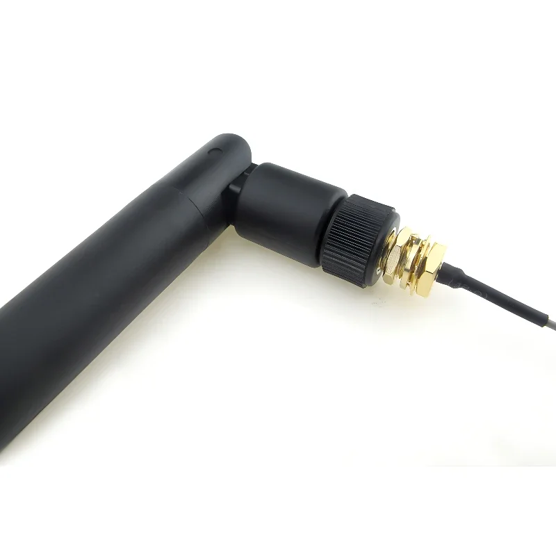 1-10 Uds 2,4 GHz 3dBi WiFi 2,4g antena aérea RP-SMA enrutador inalámbrico macho + 17cm PCI U.FL IPX a RP SMA Cable en espiral macho ESP32