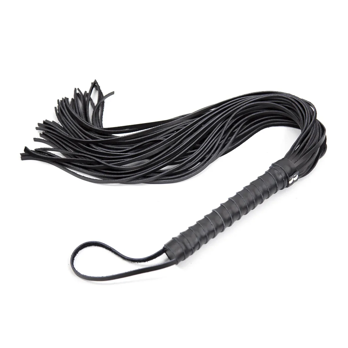 68CM Echtes Leder Quaste Pferd Peitsche Mit Griff Flogger Reit Peitschen Lehre Ausbildung Reiten Peitschen neue