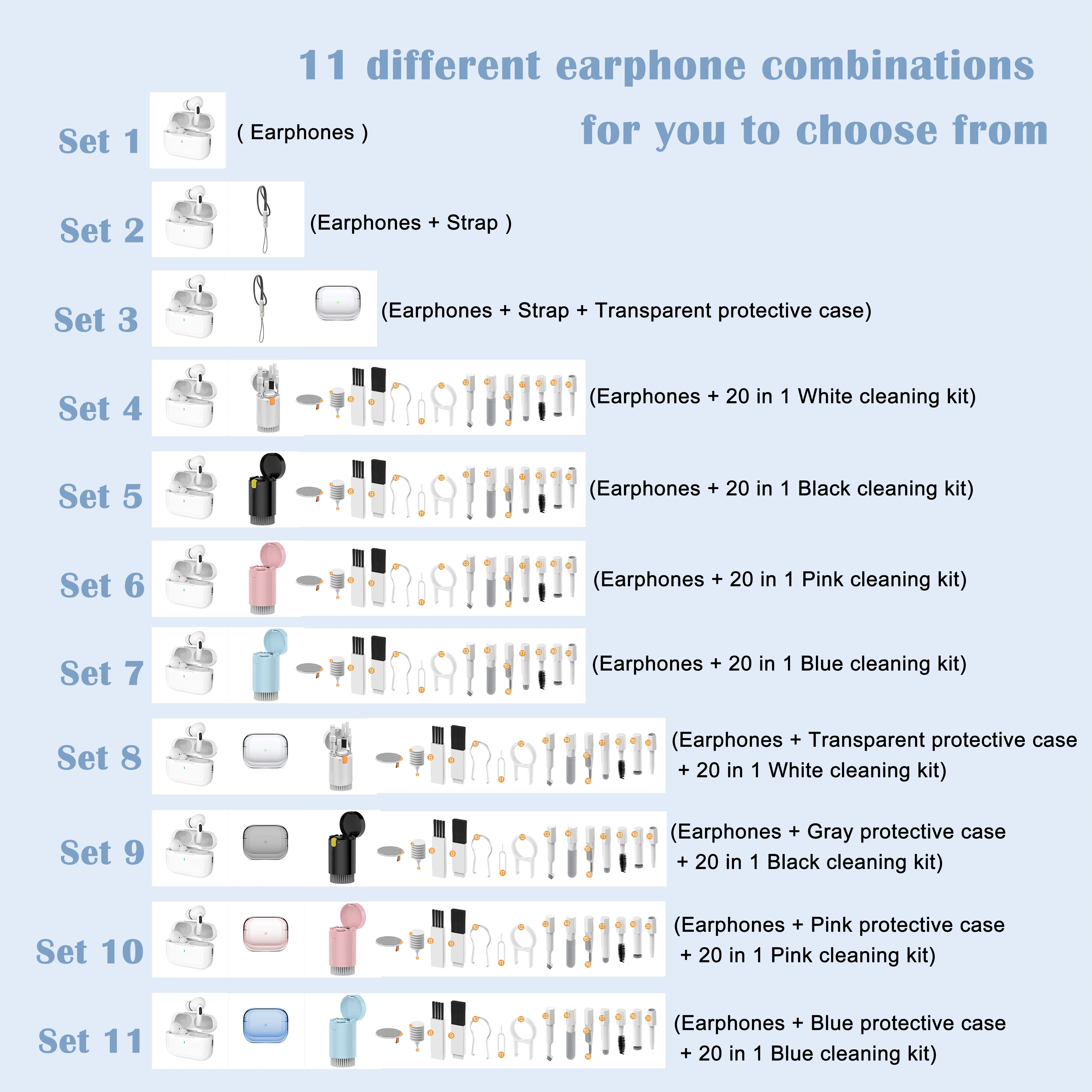 Tideboom Pro 5 TWS Max auriculares inalámbricos Bluetooth auriculares deportivos con Kit Cleanign auriculares internos para iPhone auriculares Android