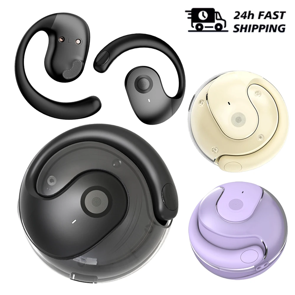 144-Language AI Translator Headphones Bluetooth 5.3 Wireless IPX7 Waterproof Real-Time Two-Way Translation for Global Business