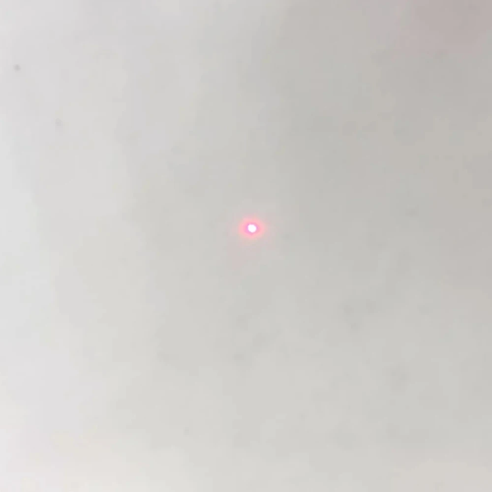 Módulo láser rojo de baja potencia, 1MW/5mW, 650nm de diámetro, 4mm, longitud focal ajustable, localizador de punto de cabeza láser roja
