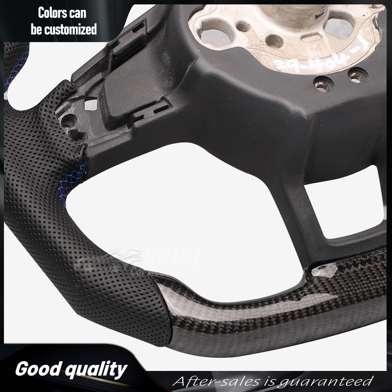 Suitable For Volkswagen Golf 7, 7.5, GTI, Mk7 Steering Wheel, Optional Shift Paddles And Multifunction Buttons, Car Accessories