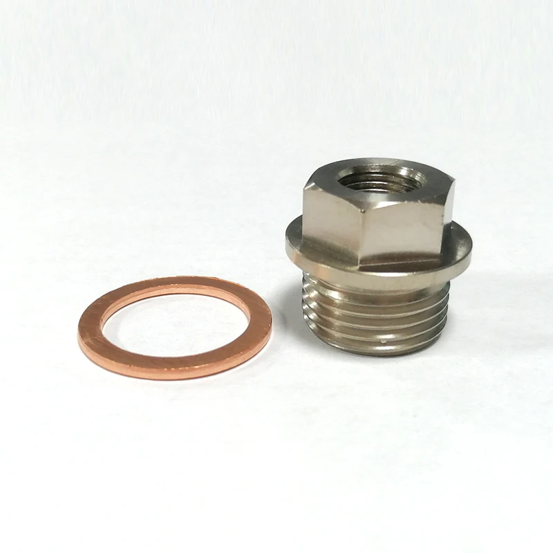 Adaptador de sensor de temperatura de escape M18X1.5 RPM 1/8NPT y orificio de 6,47 mm