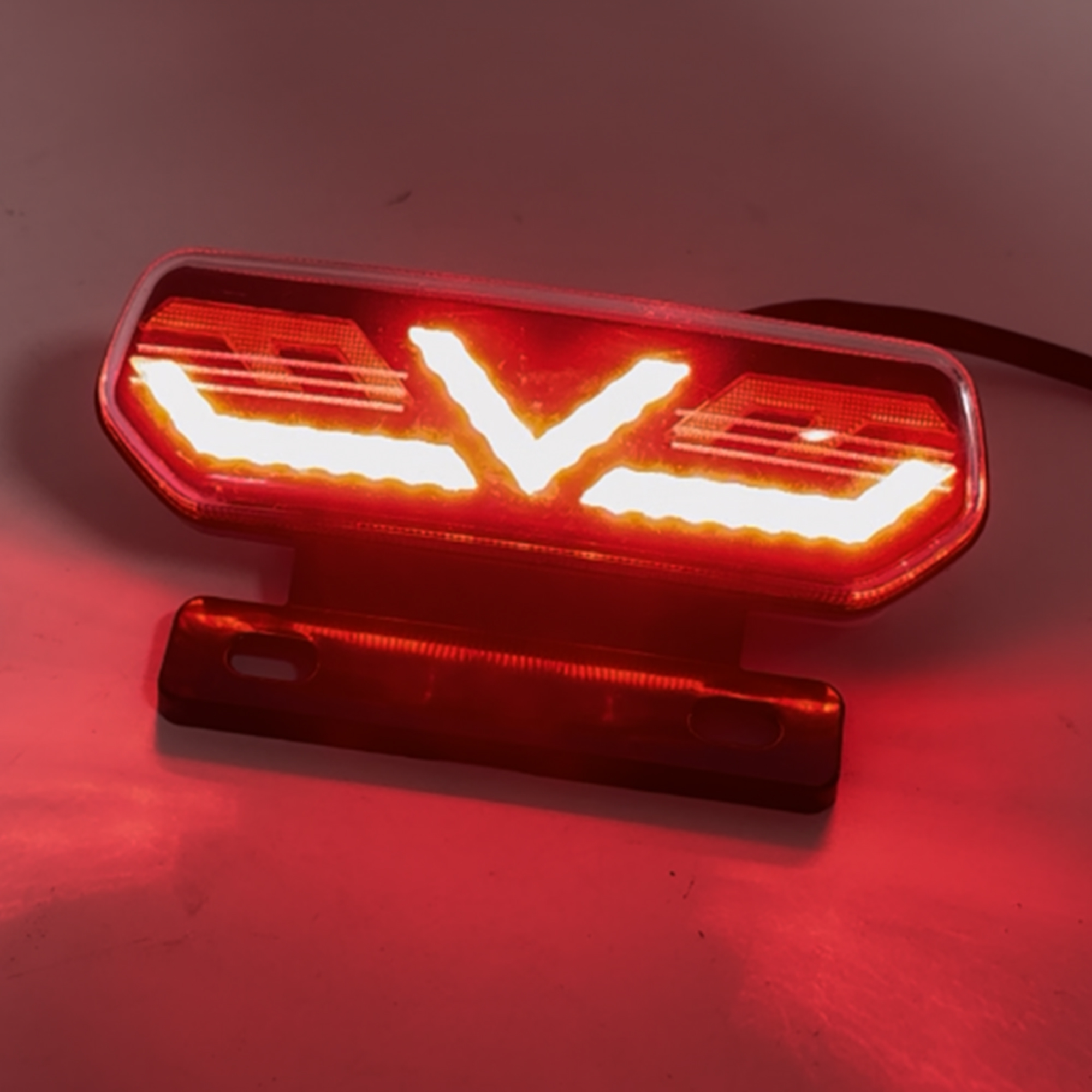 Motorcycle Rear LED Brake Light ATV 12V Tail Light Motorbike Stop Turn Signal Direction Indicator Blinker Motocross Accessories