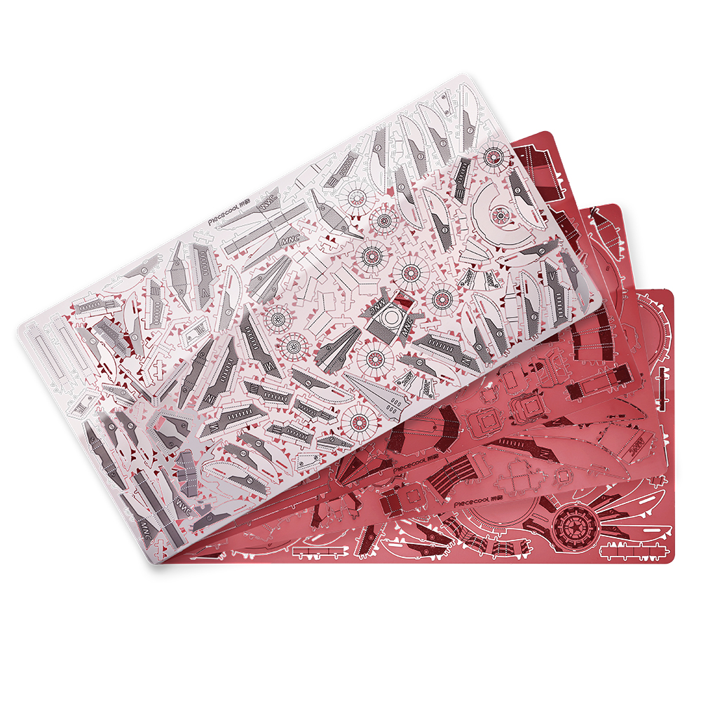 Piececool-rompecabezas 3D de Metal, modelo de ala temblorosa, Kits de construcción, juguete DIY para regalo para adultos y adolescentes