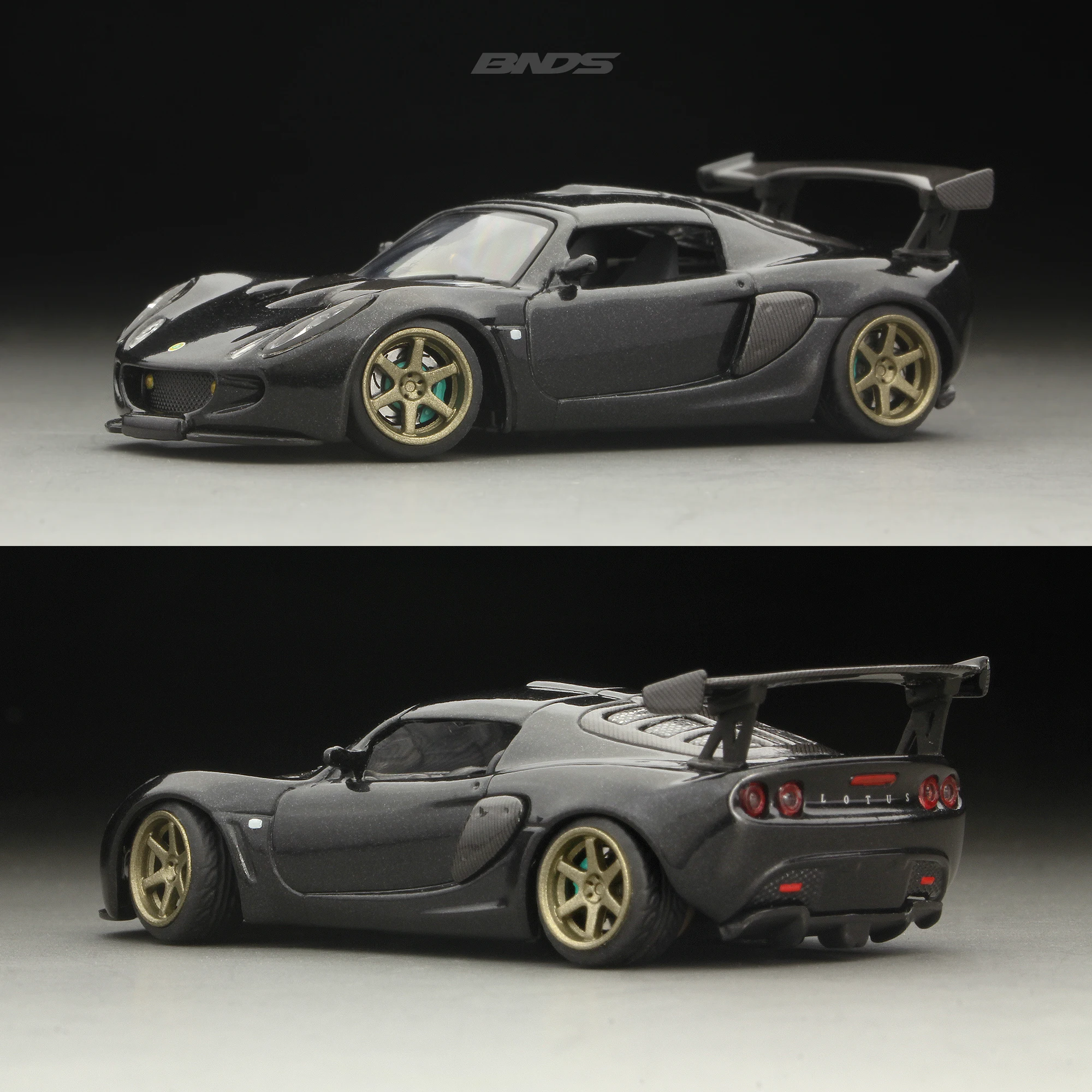 BNDS 1/64 ホイールゴムタイヤ ABS アセンブリリム修正パーツ 1:64 モデルカー VIP スタイルディテールアップセット新しいクリアランス
