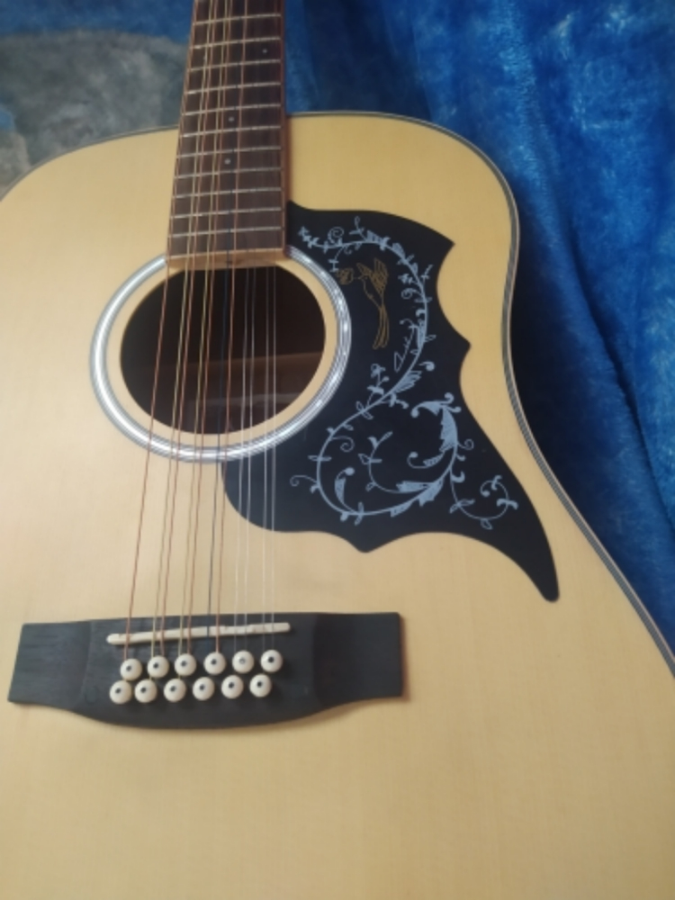 1 шт., самоклеящиеся наклейки для акустической гитары