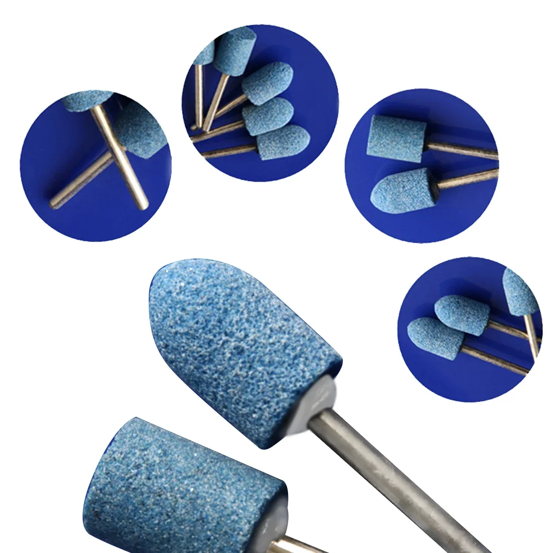 10pcs หัวขัดล้อหัวขัดติดตั้งสําหรับ Dremel ROTARY Power เครื่องมือไฟฟ้าบดหินล้อ Dremel อุปกรณ์เสริม