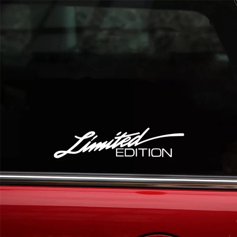 Vinylsticker Raamsticker Auto-styling 3D LIMITED EDITION Decoratie Reflecterende lasersticker voor auto-accessoires