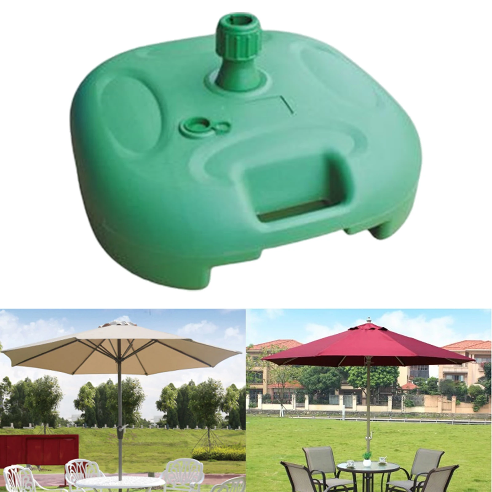 Supporto per ombrellone per Patio resistente tende riempite d'acqua riparo per il sole supporto per palo per ombrellone per Base per ombrellone da pesca all'aperto da cortile