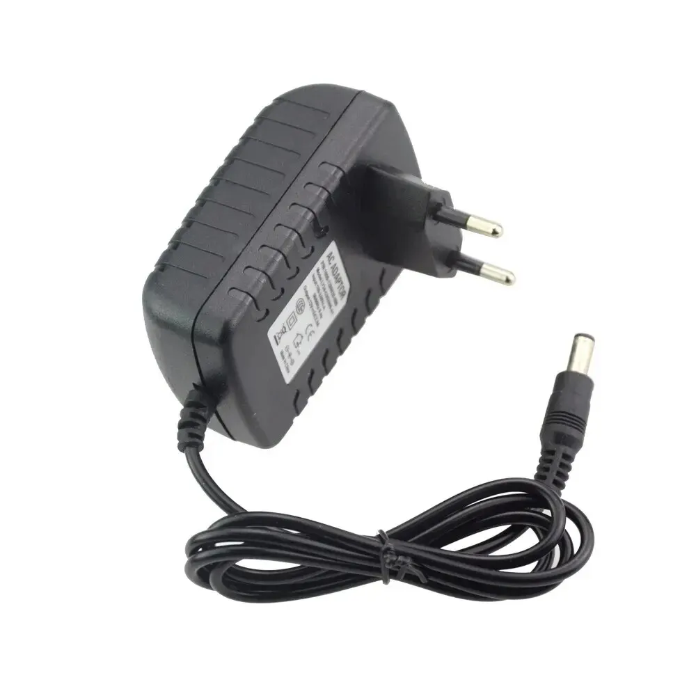 Convertidor transformador de fuente de alimentación de 12 voltios CA 100-240V a CC 12V UE EE. UU. Adaptador de corriente fuente cargador DC12V 1A 2A 3A Controlador LED