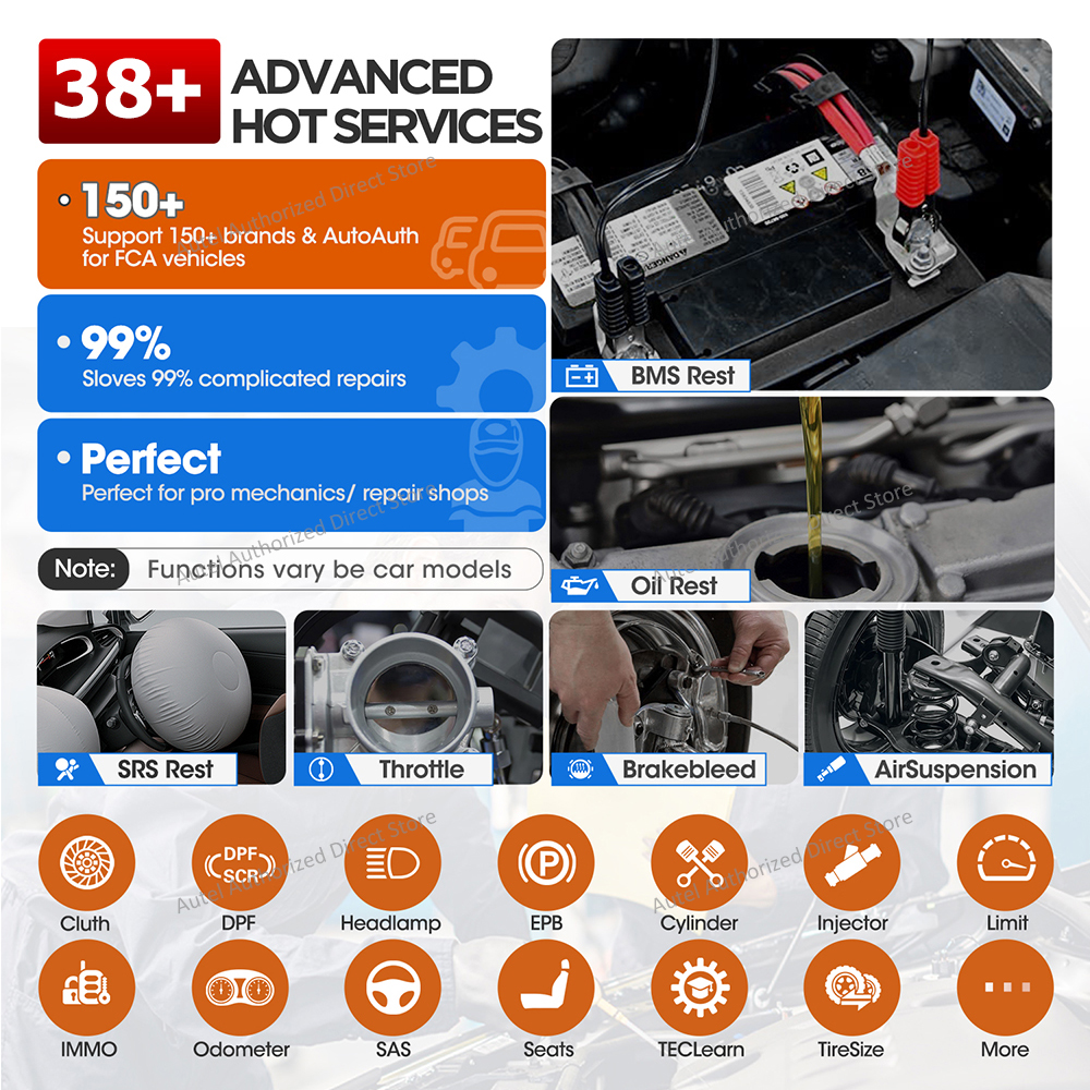 Autel maxicom mk808bt pro obd2 scanner ferramenta de verificação de diagnóstico do carro bluetooth scanner automotivo leitor de código obd2 pk mk808kbt mk808s