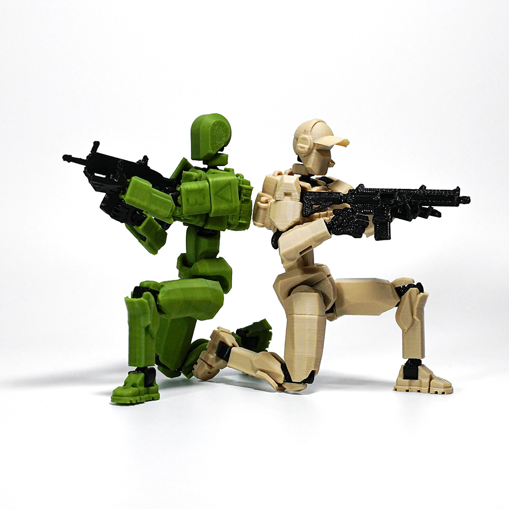 3Dプリントのダミーマネキン,13人の兵士,特殊部隊シリーズ,アクションフィギュア,おもちゃ,多関節,可動式,ロボットギフト