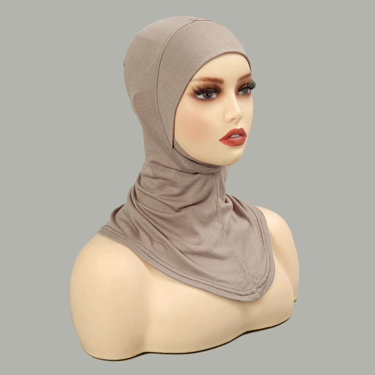 Heißer Verkauf Muslimischen Vollständige Abdeckung Unterkappe Frauen Baumwolle Dehnbare Elastische Motorhaube Plain Underscarf Mode Innere Stirnband Turban