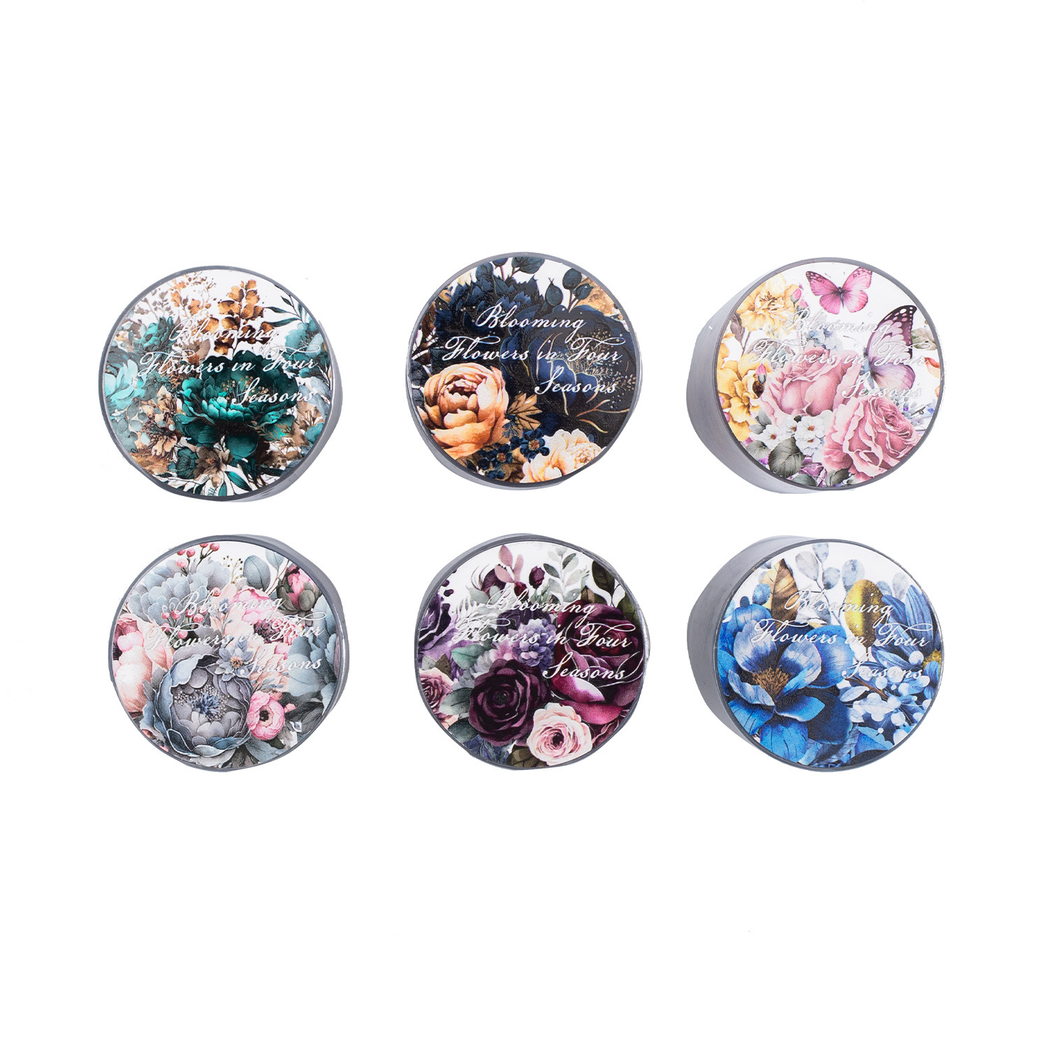 1 stücke/1 los Dekorative klebebänder Blühende Blumen masking tapes Junk Journal Scrapbooking stikcers DIY Papier