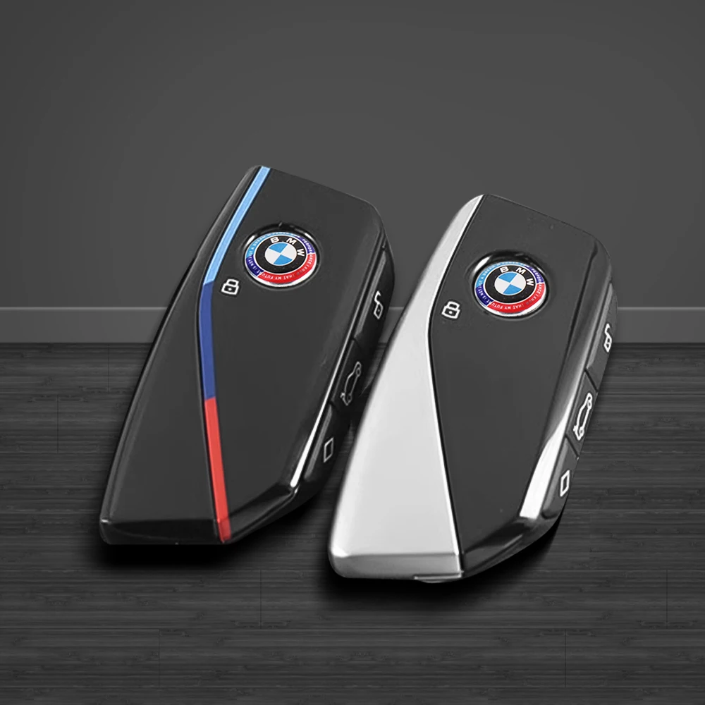 11/14mm Car Remote Key Emblem Badge Radio Button Sticker For BMW M Performance E46 E47 E49 F30 F80 E36 E46 E93 E92 F34 F31 Z4 X7