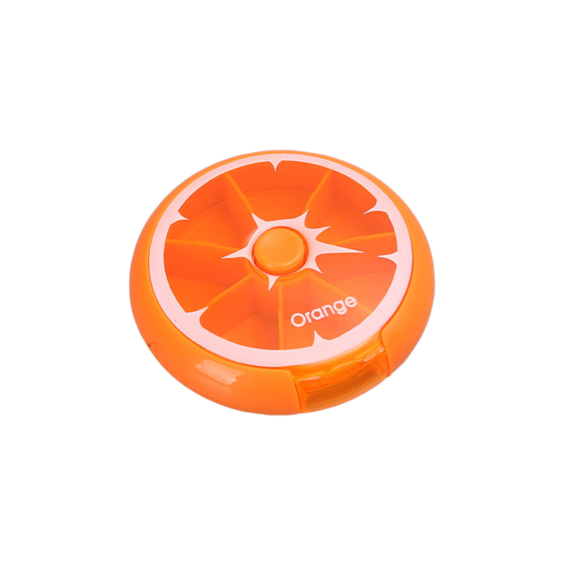 Mini ใหม่ขนาดเล็กแบบพกพาวิตามินกล่องคอนเทนเนอร์จัดเก็บแท็บเล็ต 7 วัน 7 กริดยาน้ํามันปลา