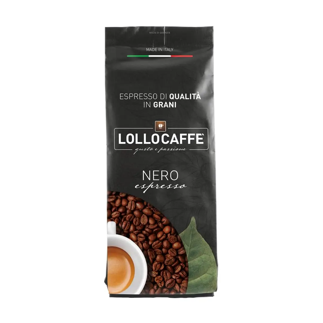 Café en grains expresso noir Lollo café 1 kg