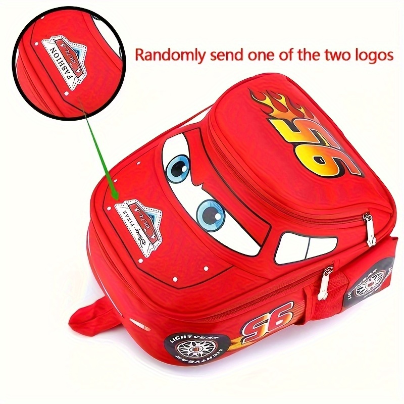 Hot kindergarten cartoon 95 car Travel bag 3D waterproof boys 2-5 years old children backpack