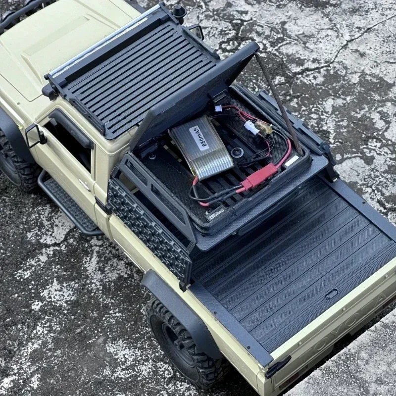Semi-trailer Short Trailer Off-road Vehicle Accessories Shell Upgrade Modification Suitable for Remote Control Car MN-82
