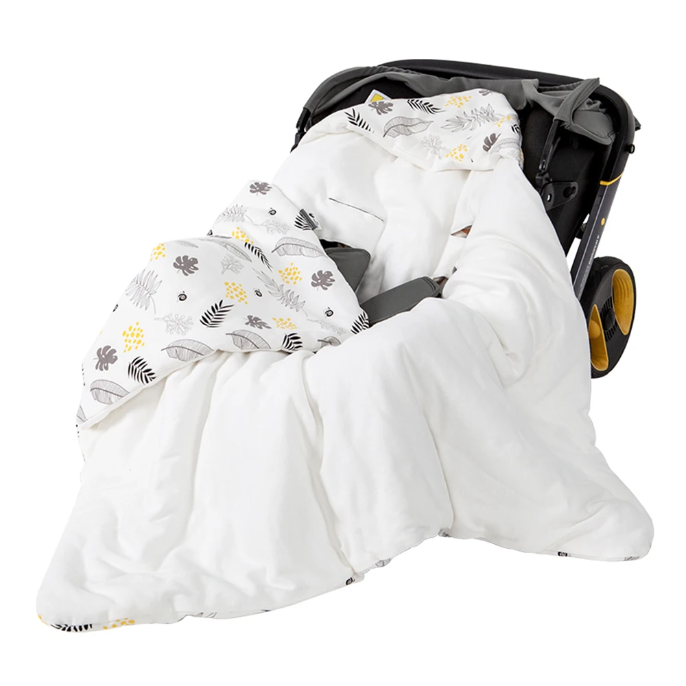 Manta para bebé recién nacido de 0 a 3 meses, asiento de coche para bebé, envoltura envolvente de algodón suave con capucha a prueba de viento, cálida para viajes exteriores