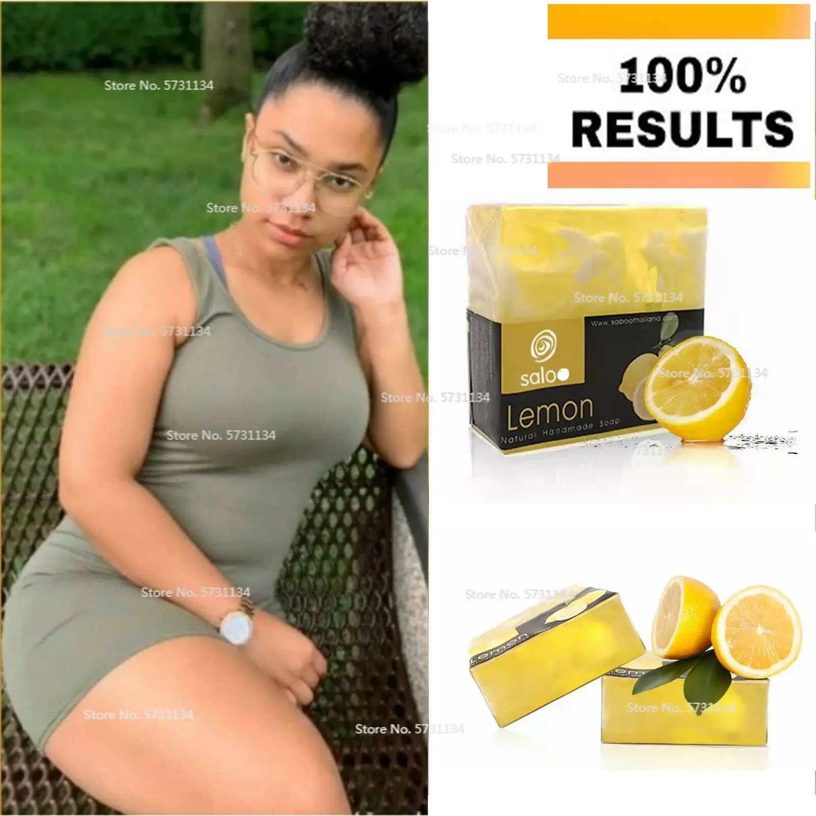 Starke lightening lemon seife, arbutin,kojic, glykol, l-milchsäure, sehr Starke seife
