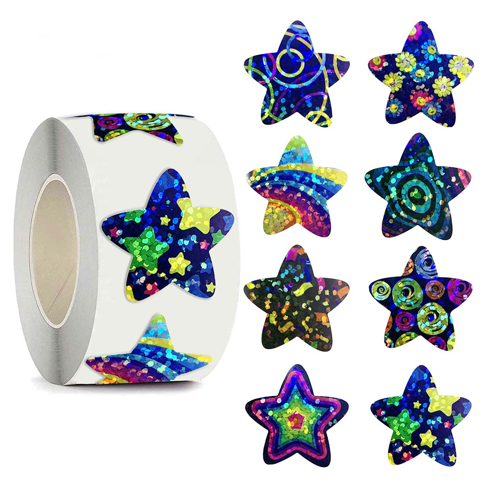 100-500 PCS สีสติกเกอร์วันเกิดงานแต่งงานของขวัญ PARTY Decor สติกเกอร์ซองจดหมายเชิญสติกเกอร์ป้ายเบเกอรี่