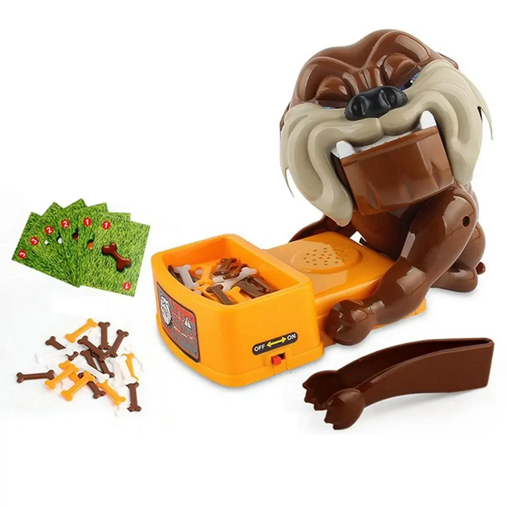 ตลกของเล่นหากิน Bad Dog Chew Bone Action เกมกัด Wake Dog ผู้ปกครอง Interactive ของเล่นปาร์ตี้เกมครอบครัวเด็ก Xmas ของขวัญ