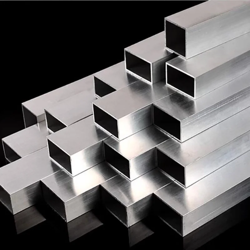 Rectangular 6063 Aluminum Alloy Square Tube Pipe