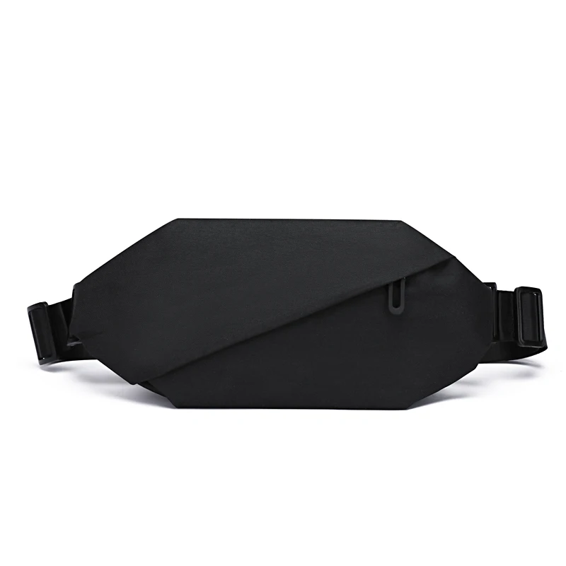 Homens minimalista esportes ao ar livre correndo jogging saco da cintura homem à prova dwaterproof água fanny pacote elegante corpo cruz cinto saco da cintura para homem