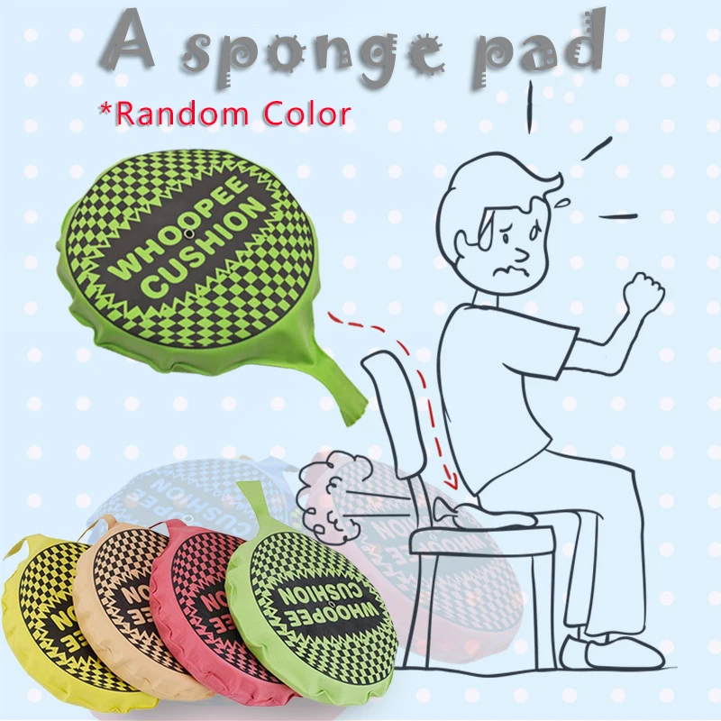 ของเล่นเล่นตลก Whoopee Cushion Jokes Gags Pranks Maker Tricks ของเล่นเด็กผู้ใหญ่ผายลม Pad หมอนตลกผายลมเกมฮาโลวีนของขวัญ