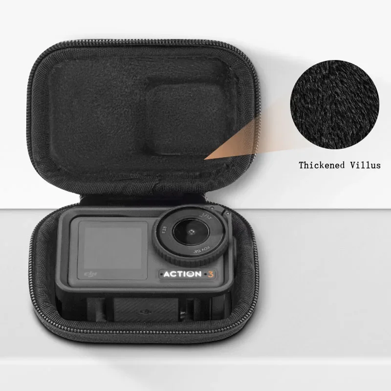 Carrying Bag for GoPro Hero 13 12 11 10 9 DJI Osmo Action 3 4 Insta360 Ace Pro Portable Mini Box Storage Bag Protective Case