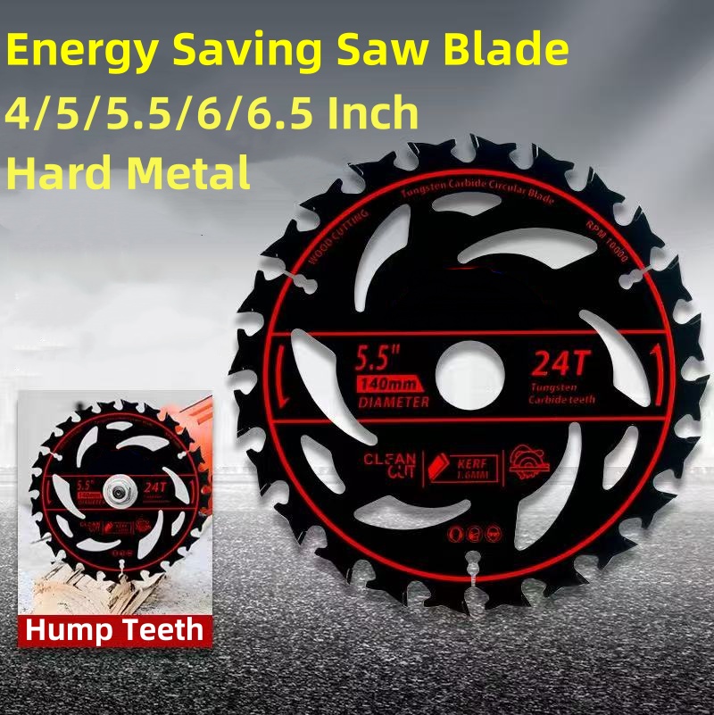 Эффективные энергосберегающие лезвия для литиевых пил 5/5,5/6/6,5 дюймов, дисковая пила, пилы для резки древесины, деревообрабатывающая шлифовальная машина из сплава