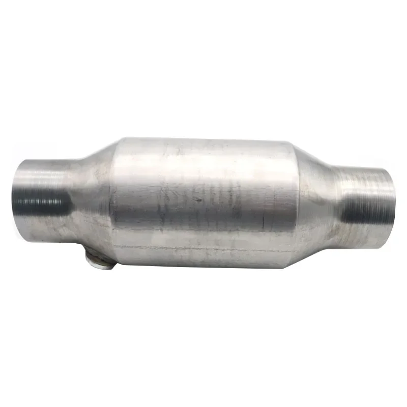 2'' 2.25'' 2.5'' 3" Universal Catalytic Converter Oxygen Sensor 400Cells High Flow Muffler Catalyst Converter Round Stainless