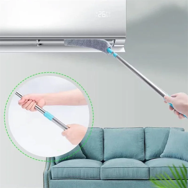 ยาว Mop ข้างเตียงแปรงฝุ่นทําความสะอาดที่ถอดออกได้ Duster Gap แปรงทําความสะอาดโซฟาเฟอร์นิเจอร์ Gap ฝุ่นของใช้ในครัวเรือน