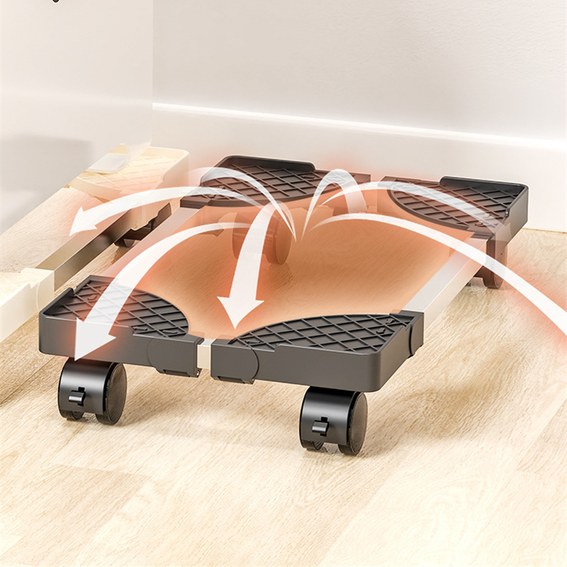 Suporte de torre de computador, suporte de cpu móvel ajustável, suporte de torre de pc com rodízio de rolamento, suporte de chão de pc
